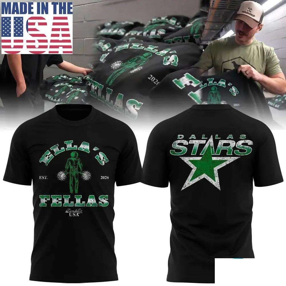 Dallas Stars X Ella Langley EST  For Fans Collection Shirt 2 Sided